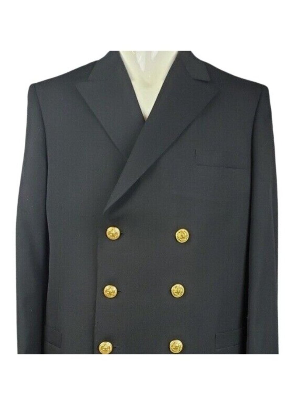 Vintage United States Naval Dress Uniform Jacket Oak Leaf Cluster Sleeve 39R - Picture 2 of 8